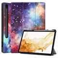 Tri-Fold Serie Samsung Galaxy Tab S7+/S8+ Folio Hülle