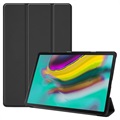 Tri-Fold Serie Samsung Galaxy Tab S5e Folio Hülle - Schwarz