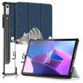 Tri-Fold Serie Lenovo Tab P11 Pro Gen 2 Smart Folio Hülle - Katze