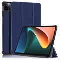 Tri-Fold Series Xiaomi Pad 6/Pad 6 Pro Smart Folio Hülle - Blau