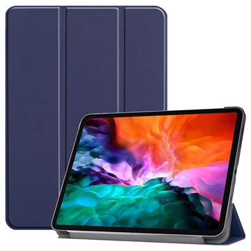 Tri-Fold Series iPad Pro 12.9 2021/2022 Smart Folio Hülle - Blau
