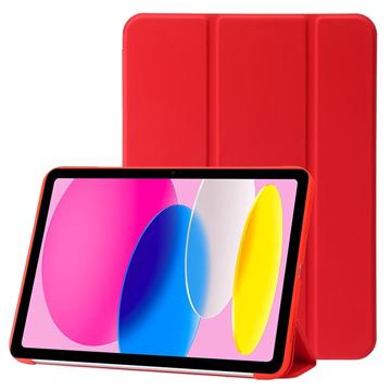Tri-Fold Serie iPad (2022) Smart Folio Hülle - Rot