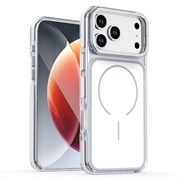 iPhone 18 Pro Max Zweifarbige Hybrid-Hülle - MagSafe-kompatibel - Weiß