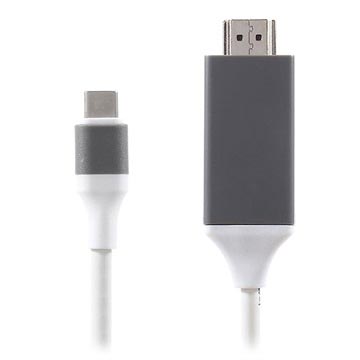 Samsung Galaxy S8, Galaxy S8+ USB Type-C / HDMI Adapter - 2m - Weiß