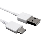 USB-auf-USB-C-Ladekabel für iPhone 15 Pro/15 Pro Max/16 Pro/16 Pro Max - 1m - Weiß