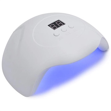 UV-Nagellampen-Trockner mit 15 LED-Lichtern - 36W - Weiß