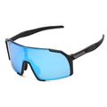 UY 057KC Polarisierte Sportsonnenbrille für Kinder zum Radfahren - Schwarz / Blau