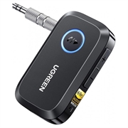 Ugreen BT509 Bluetooth 6.0-Empfänger mit LDAC und KI-Geräuschunterdrückung - Schwarz