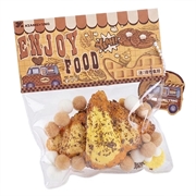 Ultra-weiches TPR-Squishy-Spielzeug - Karamell-Croissant