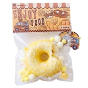 Superweiches TPR-Knautschspielzeug - Käse-Donut