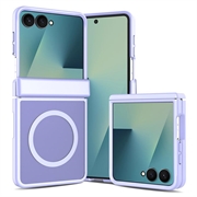 Samsung Galaxy Z Flip8 UltraGuard Matte MagSafe Hülle - dunkel lila