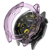 Huawei Watch GT 4 Ultradünne TPU Hülle - 46mm - Durchsichtig Purpur