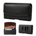 Universal Gürtelholster Smartphone Tasche - 16x8.3x1.8cm - Schwarz