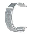 Universelles Nylon-Klettband für Smartwatches, 20mm - Grau