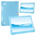 Universelle Stoßfeste Silikonhülle für Tablets - 10" (Offene Verpackung - Ausgezeichnet) - Baby Blau