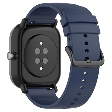 Universal Smartwatch Silikonarmband - 22mm - Dunkel Blau