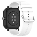 Universal Smartwatch Silikonarmband - 22mm - Weiß