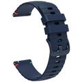 Universal Smartwatch Silikonarmband - 18mm - Dunkel Blau