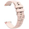 Universal Smartwatch Silikonarmband - 18mm - Hellrosa