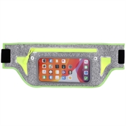 Universelle Sport-Hüfttasche für Smartphones - 7" - Grün