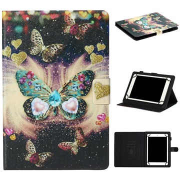 Universal Stylish Series Tablet Folio Hülle - 8" - Schmetterlinge