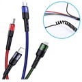 Usams US-SJ349 4-in-1 Ladekabel - 1.5m