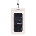 Usams YD017 Universal-Schutzhülle, wasserdicht nach IPX8 - 7.2" - Beige