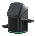V23 3-in-1 Qi2 MagSafe Ladegerät für iPhone, Apple Watch, AirPods - Schwarz