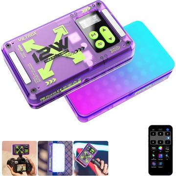 Viltrox RB-V12 Magnetische RGB-Videoleuchte 3000 - 5600 K mit App-Steuerung