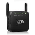 WD-611U 300Mbps WiFi Extender mit zwei Antennen - EU Stecker - Schwarz