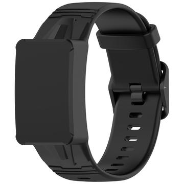 WHOOP 4.0 Silikonarmband mit integrierter Tasche - Schwarz