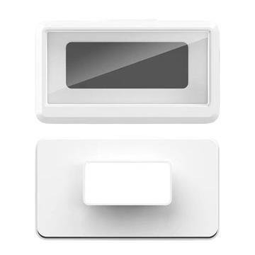 Wasserdichter Telefonhalter für die Wandmontage im Badezimmer - 6.8" - Weiß