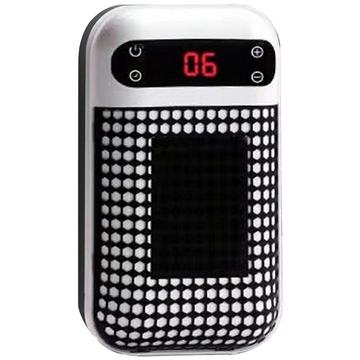 Wandmontierter Mini-Heizlüfter - 500W - Weiß