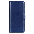 Nokia C02 Wallet Schutzhülle mit Magnetverschluss - Blau