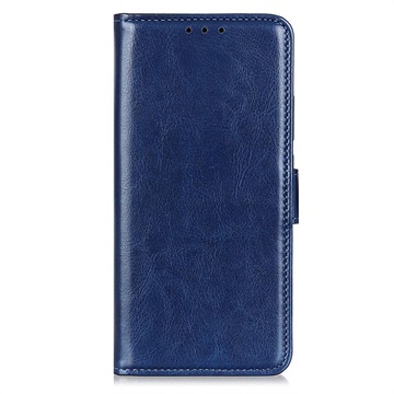 Samsung Galaxy S22 5G Wallet Schutzhülle mit Ständer - Blau