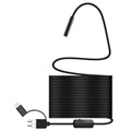 Wasserdichte 8mm-Endoskopkamera - USB, MicroUSB, Typ-C