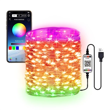 Wasserdichte Bluetooth LED String Lichterketten - 20m