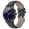 Wasserdichte Bluetooth-Smartwatch CF18P - Lederarmband