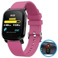 Wasserdichte Bluetooth Smartwatch m/ IR Thermometer CV06