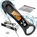 Wasserdichtes digitales Lebensmittelthermometer für Grill/Kochen mit Flaschenöffner
