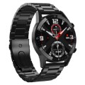 Edelstahl Smartwatch mit 24h Pulsmessung & Blutdruck DT92