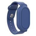 Wasserdichtes Silikon-Armband für Samsung Galaxy SmartTag 2 Bluetooth Tracker Schutzhülle - Blau