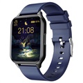 Wasserdichte Smartwatch mit Herzfrequenz Q26 - Blau