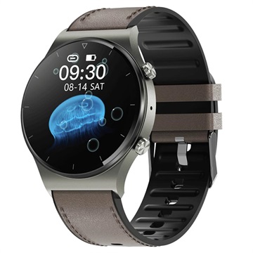 Wasserdichte Smartwatch mit Herzfrequenz GT16 (Bulk - Befriedigend) - Braun