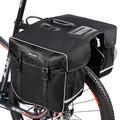 West Biking YP0707238 30L wasserdichte Fahrradtasche für Hinterrad - Schwarz