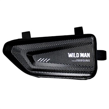 Wild Man E4 Wasserdichte Fahrradrahmentasche - 1l - Schwarz