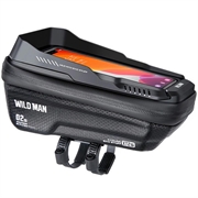 Wild Man XT2S Fahrrad-Handyhülle mit Touchscreen-Fenster - 4.7-6.7" - Schwarz