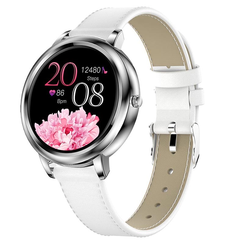 elefant husdyr Perennial Elegante Damen Smartwatch mit Herzfrequenz MK20