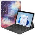 Wonder Serie Microsoft Surface Pro 8 Folio Case (Offene Verpackung - Ausgezeichnet) - Galaxie