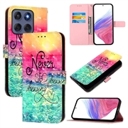 Motorola Edge 60/60 Fusion Wonder Serie Wallet Hülle - Nie aufhören zu träumen